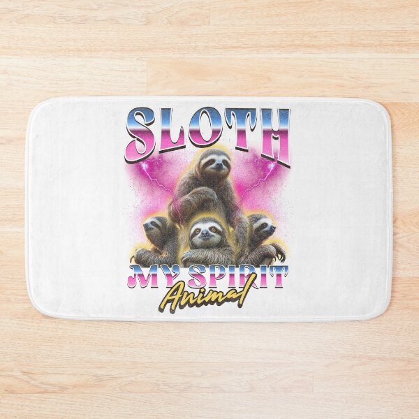 Item preview, Sloth My Spirit Animal – Funny Lazy Vibes T-Shirt designed and sold by teemugcreation.