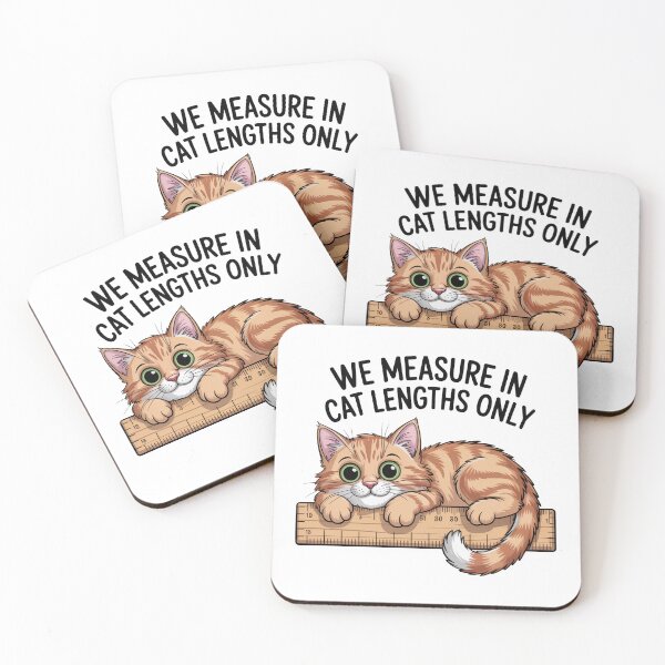 Item preview, Cute Funny Cat Measurement Ruler Design designed and sold by MonkiFlipp.