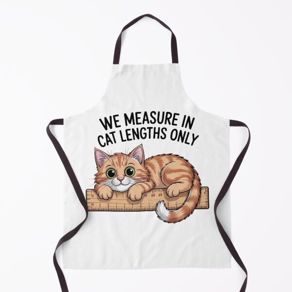 Item preview, Cute Funny Cat Measurement Ruler Design designed and sold by MonkiFlipp.