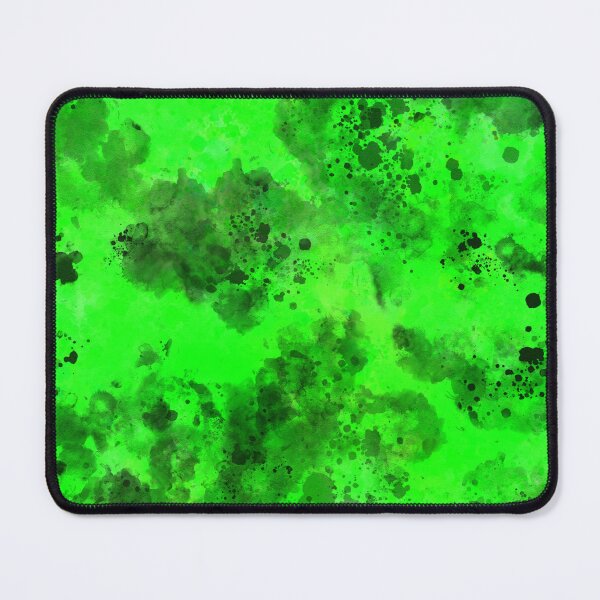 Item preview, Vivid Green Gray and Black Watercolor Abstract Marbled designed and sold by DazzlingDaisyShop.
