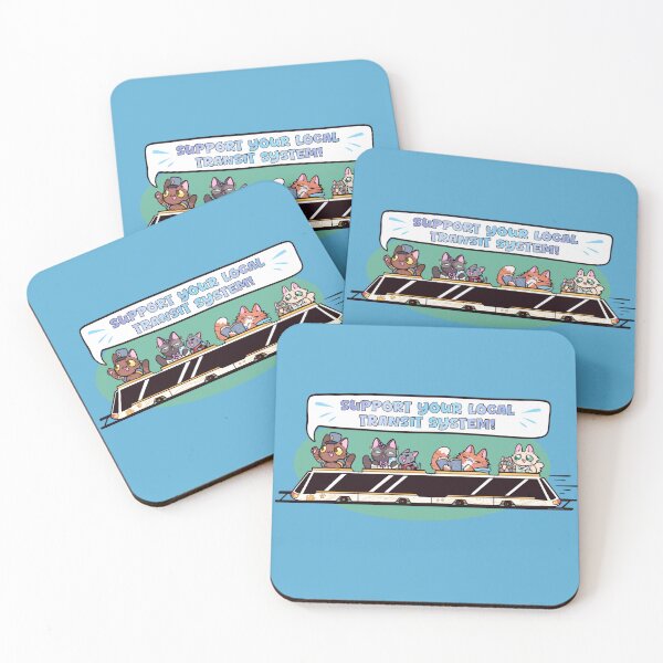 Item preview, Support Your Local Transit System designed and sold by Danni Doodles.