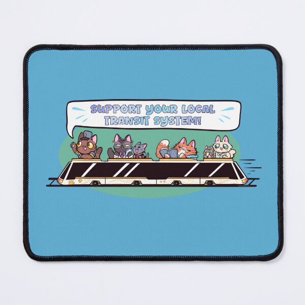 Item preview, Support Your Local Transit System designed and sold by Danni Doodles.