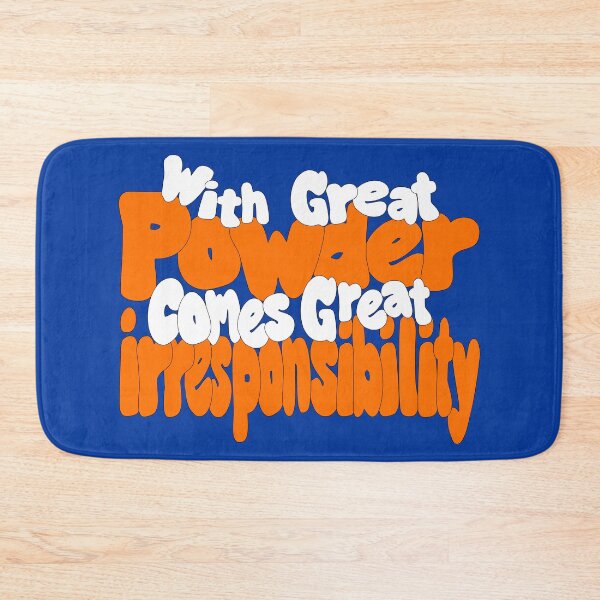 Item preview, With Great Powder comes Great Irresponsibility designed and sold by EpicStuff4All.