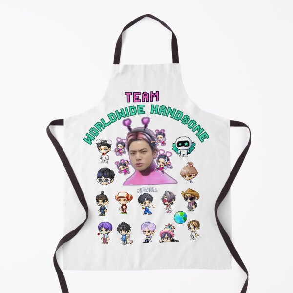 Item preview, Team Jin Worldwide Handsome Shirt – WWH Style Kpop Concert Merch designed and sold by HyperZenGolden.
