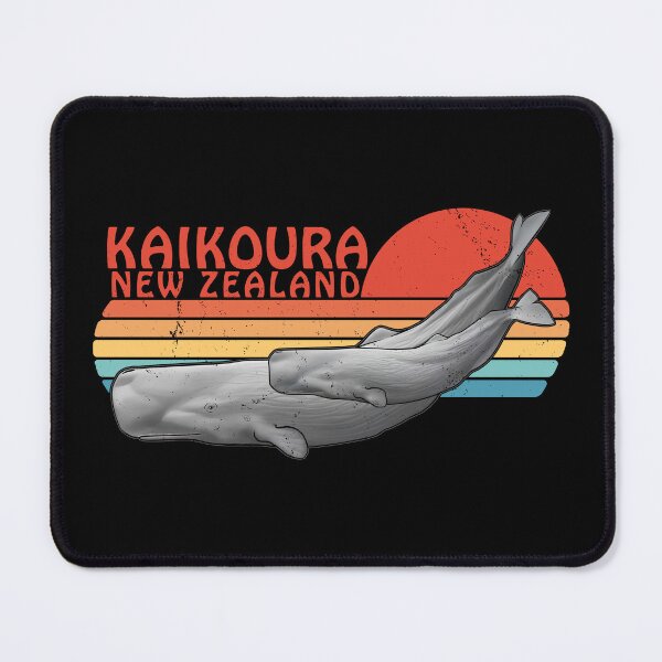 Item preview, Sperm Whale Kaikoura Retro Sunset designed and sold by NicGrayGraphic.