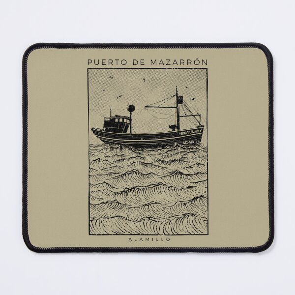 Item preview, Fishing Boat Pedro and Luciano - Black Edition designed and sold by mzrn-souvenirs.