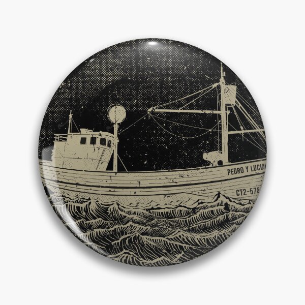Item preview, Fishing Boat Pedro and Luciano - Black Edition designed and sold by mzrn-souvenirs.