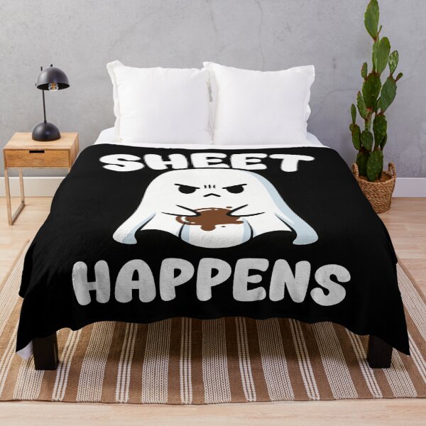 Item preview, SHEET HAPPENS - GHOST HALLOWEEN designed and sold by KEF Custom.