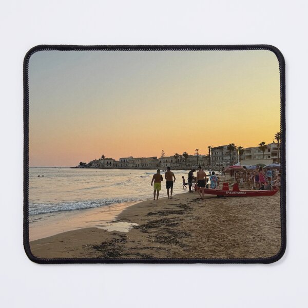 Item preview, Sampieri beach at sunset  designed and sold by Andrea Rapisarda.