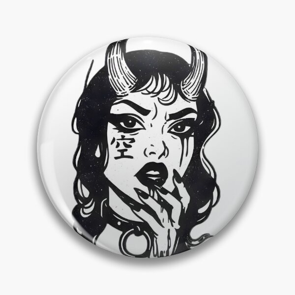 Item preview, Demon Goth Babe designed and sold by ManateeMerchy.