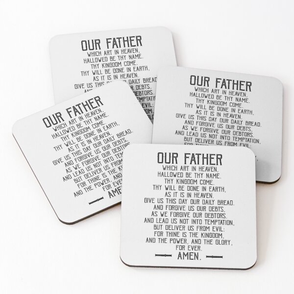 Item preview, The LORD's Prayer, Our Father Which Art In Heaven, King James Bible designed and sold by Angela Dow.