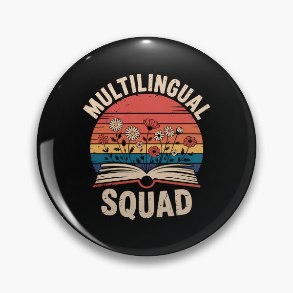 Item preview, Multilingual Squad International Teach Language Literacy Day designed and sold by CookWorldLaughs.