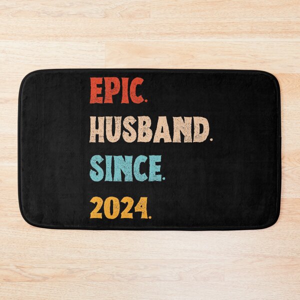 Item preview, Epic Husband Since 2024 - 1st Wedding Anniversary For Him, Men, Husband designed and sold by Mozaic Clothes.