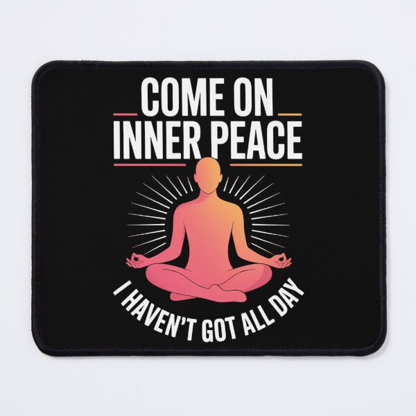 Item preview, Peace Funny Yoga Joke designed and sold by CookWorldLaughs.