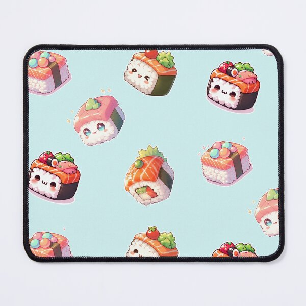 Item preview, Kawaii Sushi Manga Anime – Cute Chibi Japanese Food designed and sold by Sugar Wisdom .