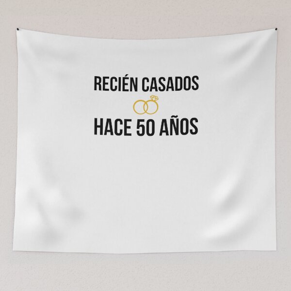 Item preview, Recién casados hace 50 años Cincuenta años de aniversario designed and sold by snowry.