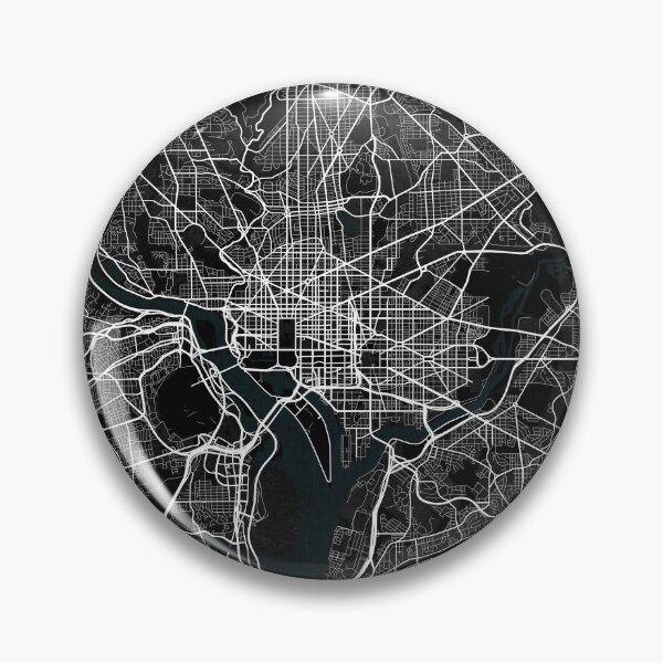 Item preview, Washington DC City Map of the USA - Dark designed and sold by deMAP.