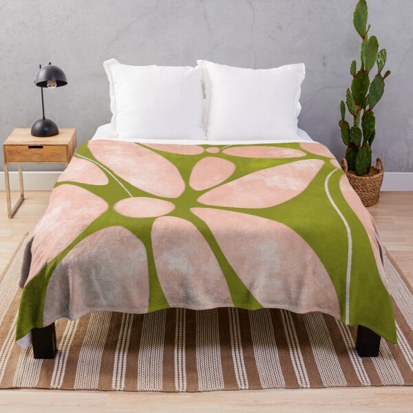 Item preview, Large Flowers | Peach & Green designed and sold by Menega  Sabidussi.
