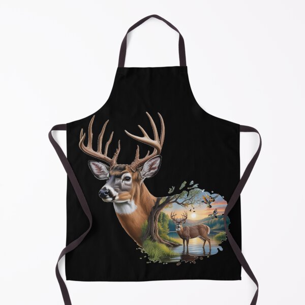 Item preview, Whitetail Trophy Buck with Wood Duck Sunrise designed and sold by LifeCrush.