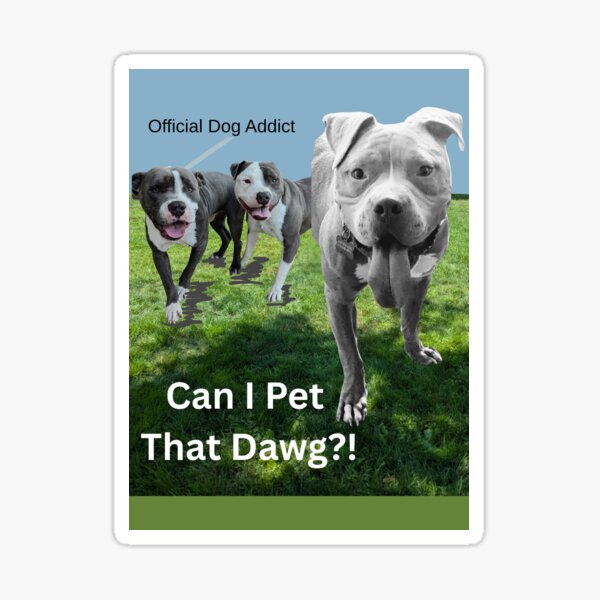 Item preview, Can I Pet That Dawg designed and sold by PawtyParty.