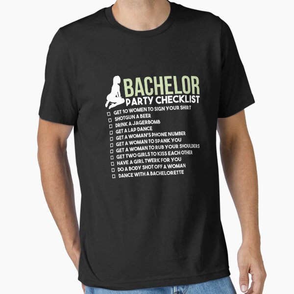 Item preview, Bachelor Party Checklist - JGA Bridegroom Rumble designed and sold by anziehend.