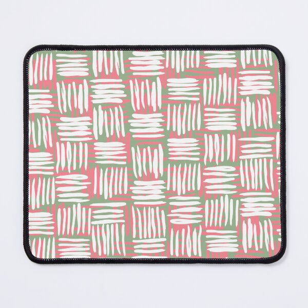 Item preview, Lattice Lines Pistachio & Raspberry | Pattern designed and sold by Menega  Sabidussi.