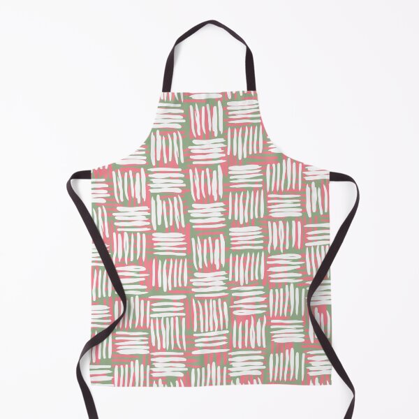 Item preview, Lattice Lines Pistachio & Raspberry | Pattern designed and sold by Menega Sabidussi.