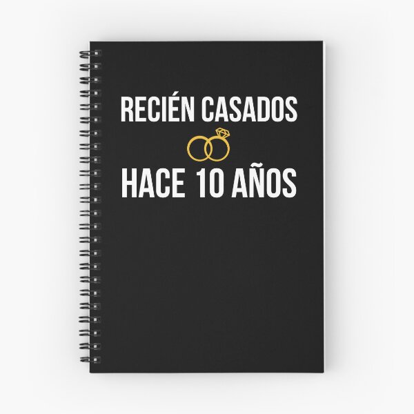 Item preview, Recién casados hace 10 años diez años de aniversario designed and sold by snowry.