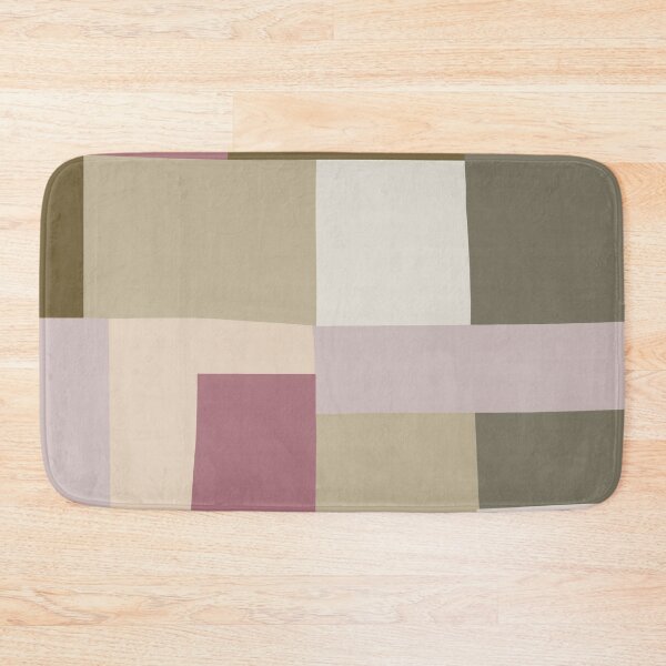 Item preview, Mosaic | Color Blocking | Olive & Mauve designed and sold by Menega  Sabidussi.