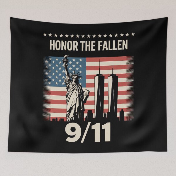 Item preview, September 11 Memorial Day American Flag designed and sold by CookWorldLaughs.