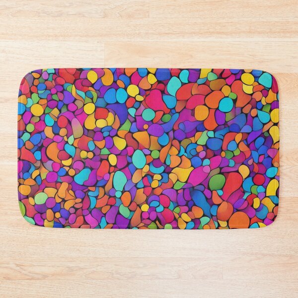 Item preview, Colorful pattern designed and sold by blackwhiteblue.