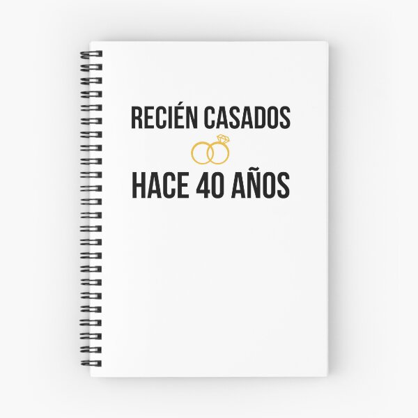 Item preview, Cuarenta años de aniversario Recién casados hace 40 años designed and sold by snowry.