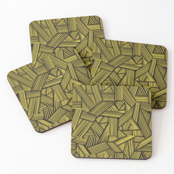 Item preview,  Retro Minimalist Interwoven Stripes Pattern designed and sold by Becky-Poppins.