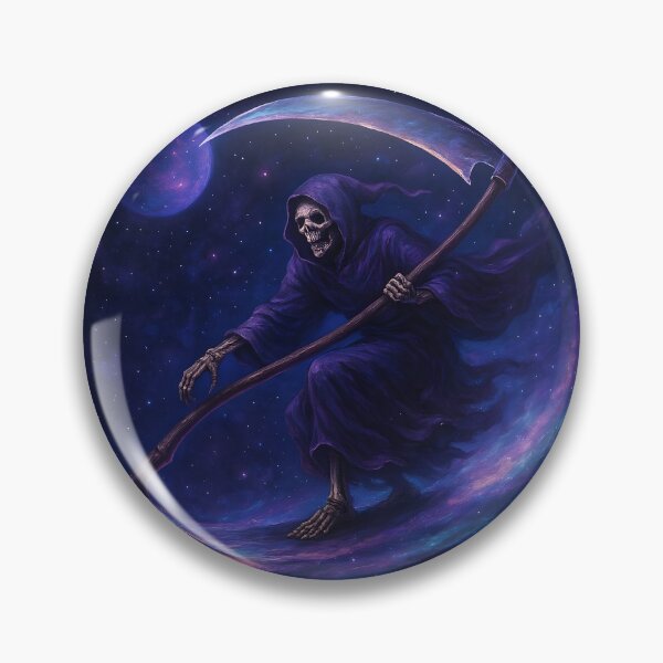 Item preview, Cosmic Surfer Grim Reaper designed and sold by ManateeMerchy.