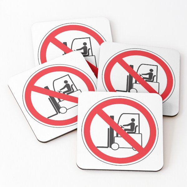 Item preview, Prohibition Sign for Self-Propelled Forklifts, Circular Signage for Safety and Regulation of Work Areas designed and sold by Panneaux et signalisations - NPOITEVIN.