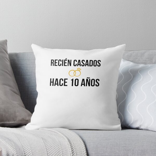 Item preview, diez años de aniversario Recién casados hace 10 años designed and sold by snowry.