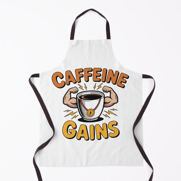 Item preview, Caffeine Gains – Coffee for Muscle Builders designed and sold by emilianaka.