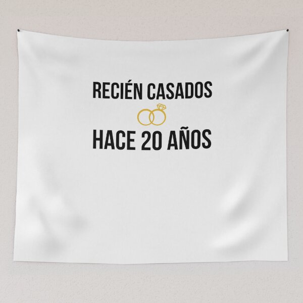 Item preview, Veinte años de aniversario Recién casados hace 20 años designed and sold by snowry.