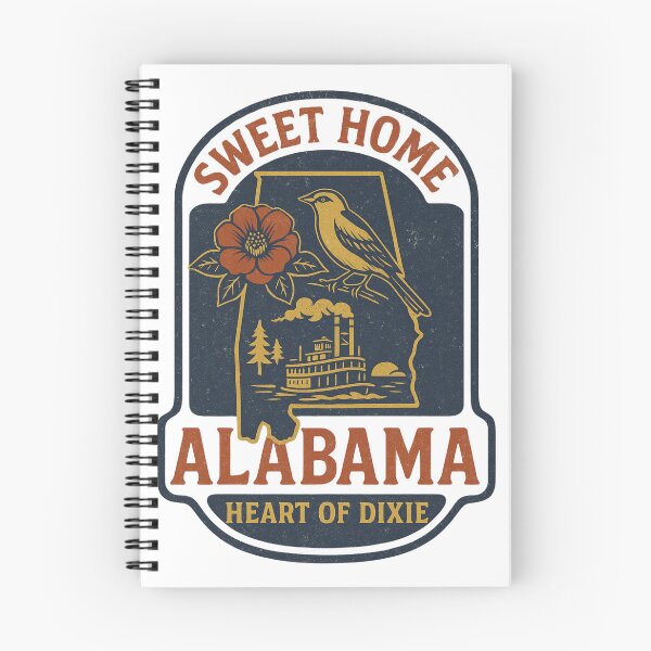 Item preview, Sweet Home Alabama Vintage Distressed T-Shirt – Heart of Dixie State Pride Apparel designed and sold by Thehatinthecat.