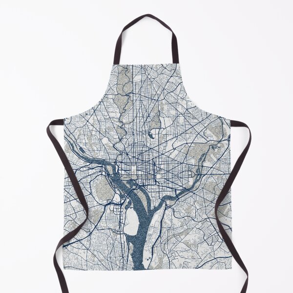 Item preview, Washington DC City Map USA - Coastal designed and sold by deMAP.