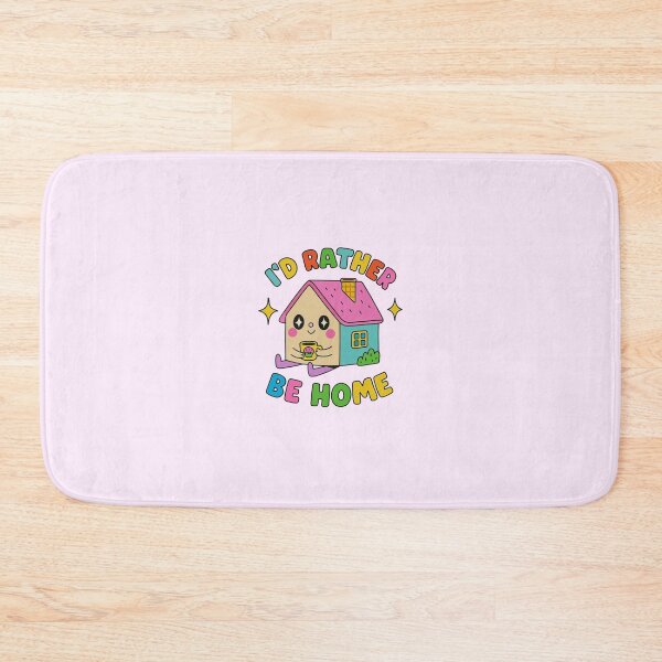 Item preview, I’d Rather Be Home – Cute Kawaii House Illustration designed and sold by BadGirlzz.