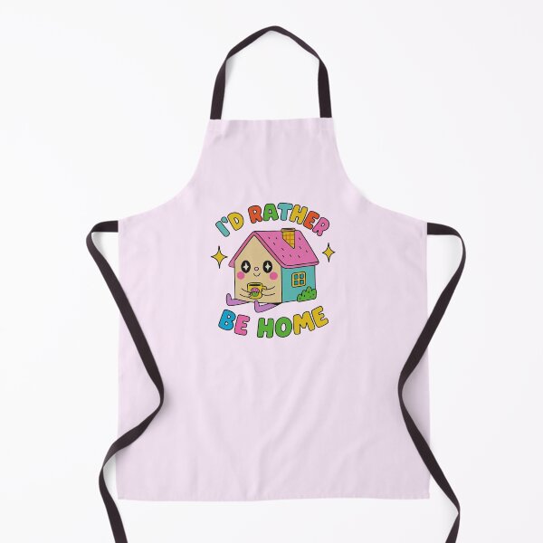 Item preview, I’d Rather Be Home – Cute Kawaii House Illustration designed and sold by BadGirlzz.