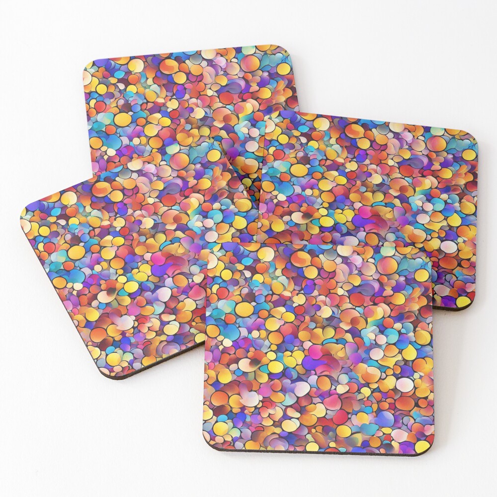 Item preview, Coasters (Set of 4) designed and sold by blackwhiteblue.