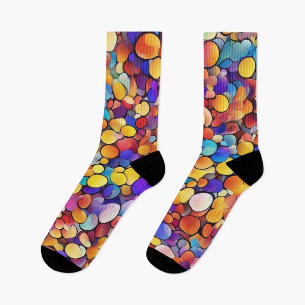 Item preview, Colorful pattern designed and sold by blackwhiteblue.