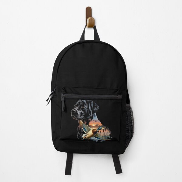 Item preview, Black Labrador and Flying Mallard Sunrise designed and sold by LifeCrush.
