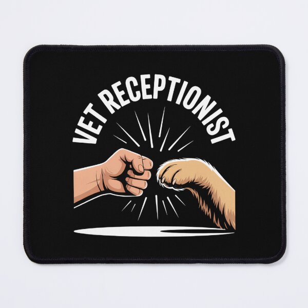 Item preview, Vet Receptionist Veterinarian Receptionist designed and sold by CookWorldLaughs.