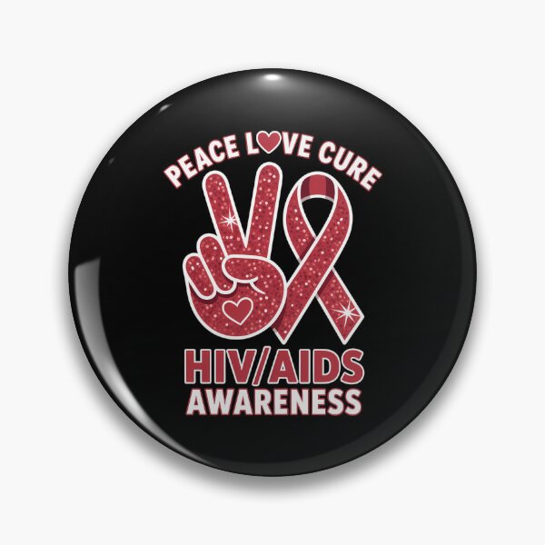 Item preview, World Aids Day HIV AIDS Awareness Support designed and sold by CookWorldLaughs.
