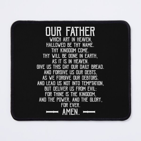 Item preview, Our Father Which Art In Heaven, LORD's Prayer from the King James Bible  designed and sold by Angela Dow.