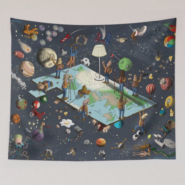 Item preview, Flat Earth People designed and sold by David van der Kooij - BOTS RULE. And other fantasies.