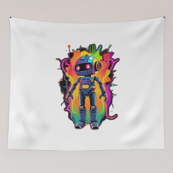 Item preview, Vibrant Robot Emergence designed and sold by sharon1210.